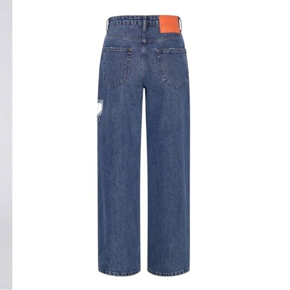 Revolve One Teaspoon Blue Mid Waist Wide Leg Jackson
Jeans(Size 28) - Picture 6 of 12